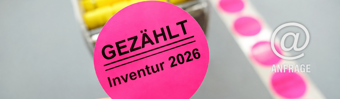 Inventur-Etiketten Anfrage