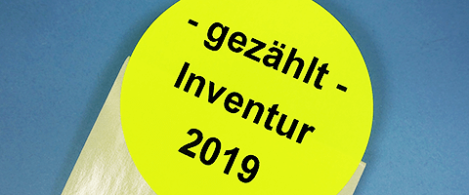 Inventur-Etiketten Inventuretiketten
